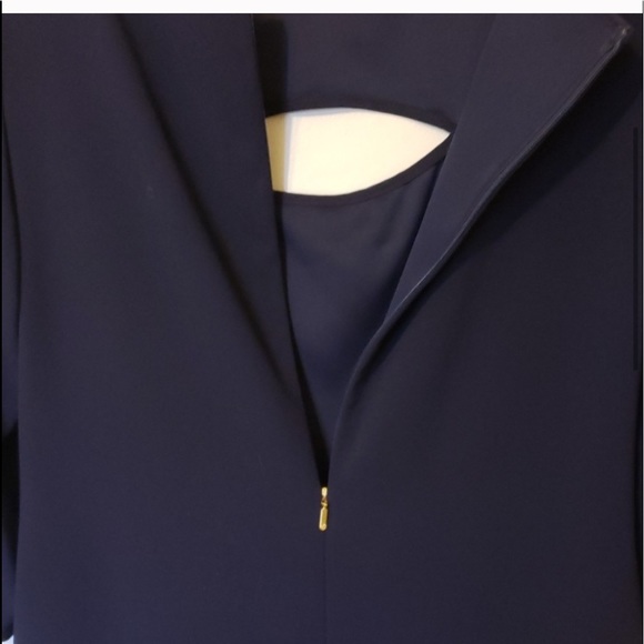 Trina Turk dress Navy - Picture 3 of 5